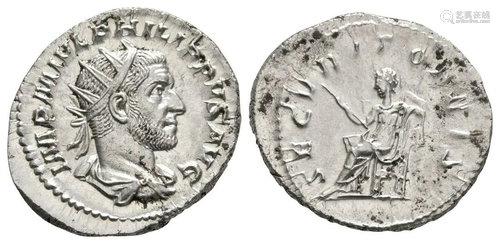 Philip I - Securitas AR Antoninianus