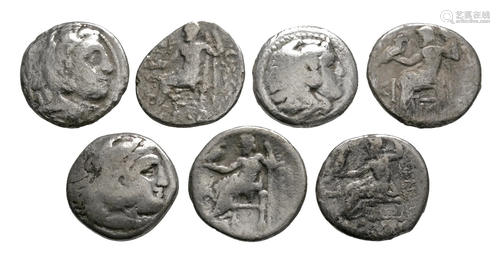 Macedonia - Alexander III - Zeus Drachms [7]