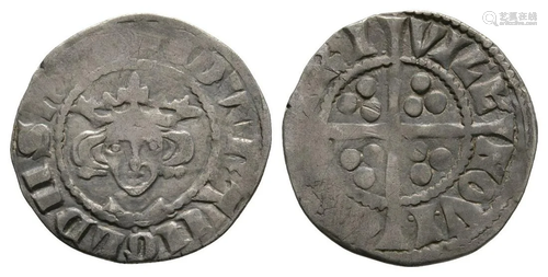 Edward I - Newcastle - Long Cross Penny