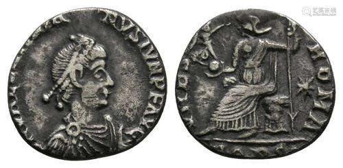 Valentinian II - Roma AR Siliqua