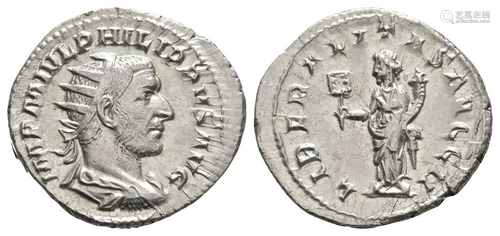 Phillip I - Liberalitas AR Antoninianus