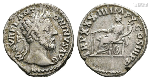 Marcus Aurelius - Fortuna Denarius