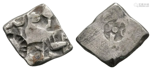 Punch-Marked AR Karshapana Coin/Weight