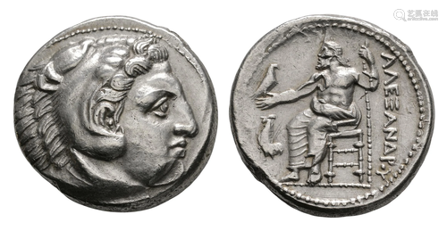 Macedonia - Alexander III - Zeus Tetradrachm