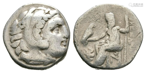 Macedonia - Alexander III - Zeus AR Drachm