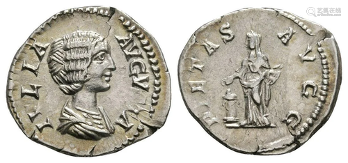 Julia Domna - Pietas Denarius