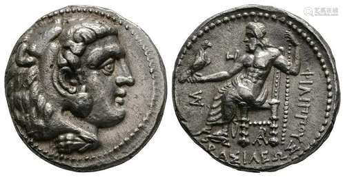 Macedonia - Philip III - Zeus Tetradrachm