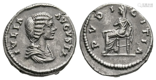 Julia Domna - Pudicitia AR Denarius