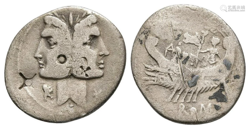 C. Fonteius - Galley Denarius