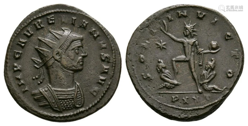 Aurelian - Sol Invictus AE Antoninianus