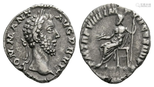 Commodus - Jupiter AR Denarius