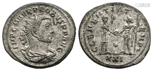 Probus - Silvered AE Antoninianus