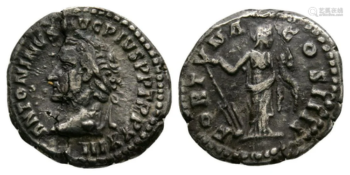 Antoninus Pius - Fortuna AR Denarius