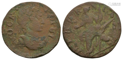 George III - 1760 - Voce Populi Halfpenny