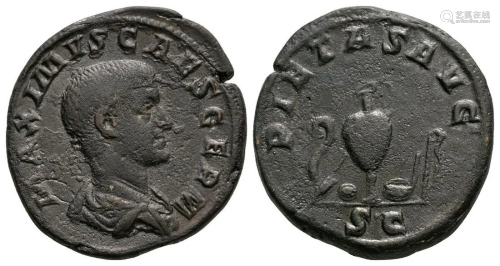 Maximus - Emblems Sestertius