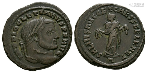 Diocletian - Carthago AE Follis