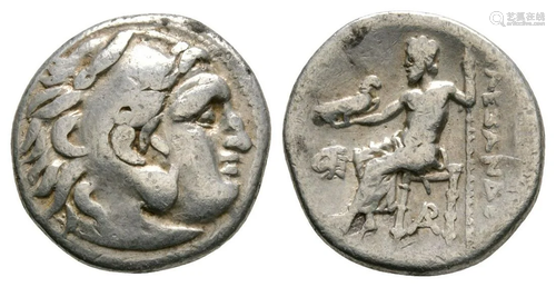 Macedonia - Alexander III - Zeus AR Drachm