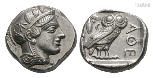 Attica - Athens - Owl Tetradrachm