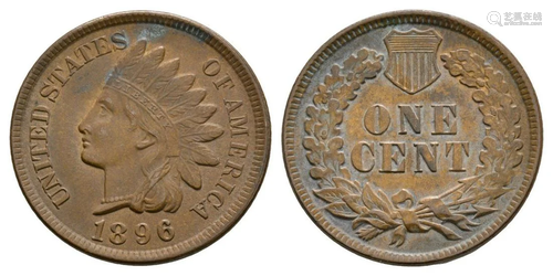 USA - 1896 - Indian Head Cent