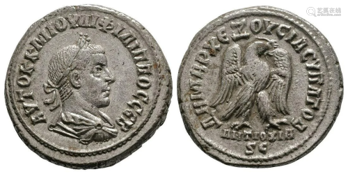 Philip II - Antioch - Eagle Tetradrachm