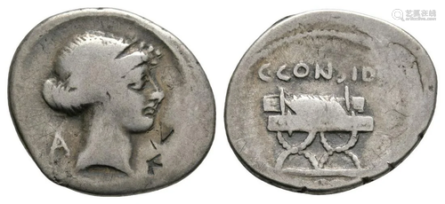 C. Considi Paeti - Curule Chair Denarius