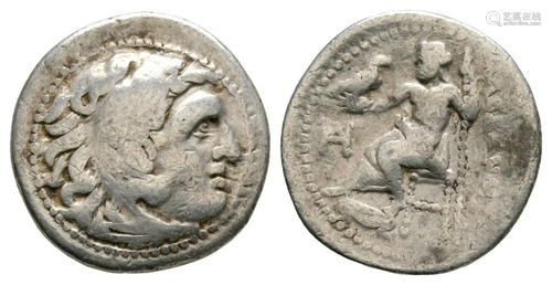 Macedonia - Alexander III - Zeus AR Drachm