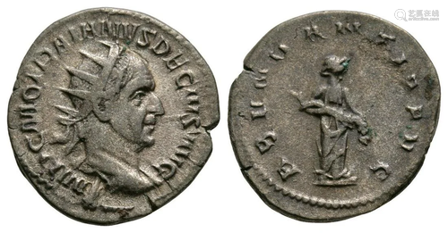 Trajan Decius - Abundantia AR Antoninianus