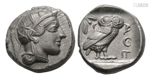 Attica - Athens - Owl Tetradrachm