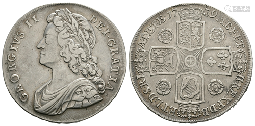 George II - 1739 - DVODECIMO - Crown