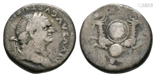 Vespasian (under Titus) - Capricorn Denarius