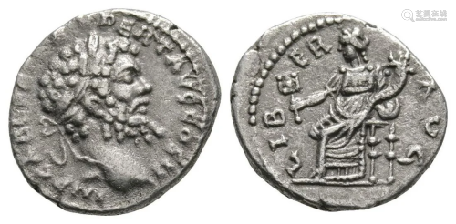 Septimius Severus - Liberalitas AR Denarius