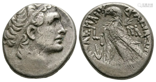 Ptolemy VI(?) - Eagle AR Tetradrachm