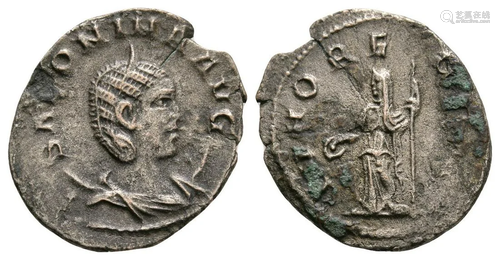 Salonina - Juno AR Antoninianus