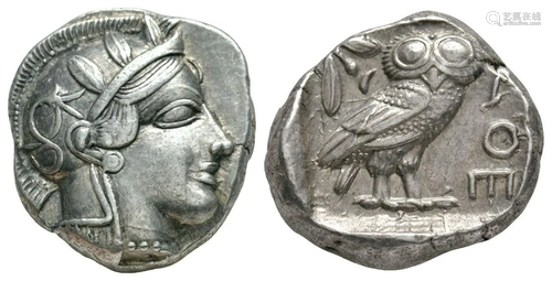 Attica - Athens - Owl Tetradrachm