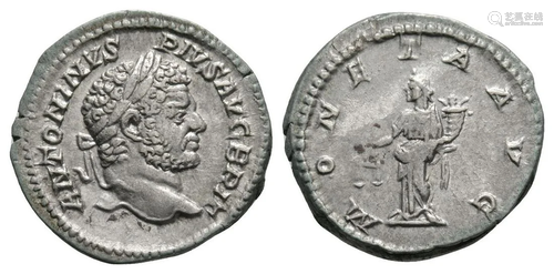 Caracalla - Moneta AR Denarius