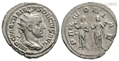 Trajan Decius - Pannoniae AR Antoninianus