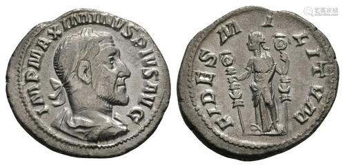 Maximinus I - Fides Militum Denarius