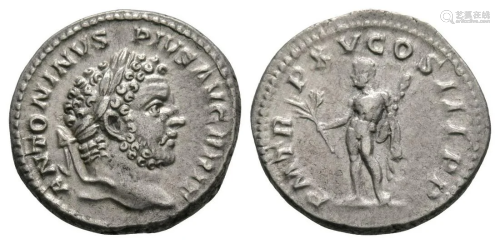 Caracalla - Hercules AR Denarius
