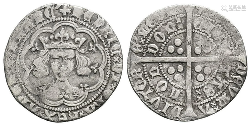 Henry V - London - Frowning Bust Groat