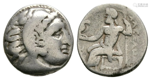 Macedonia - Alexander III - Zeus AR Drachm