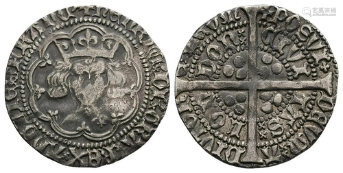 Henry V - Frowning Bust Groat