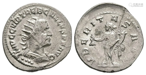 Trebonianus Gallus - Uberitas AR Antoninianus