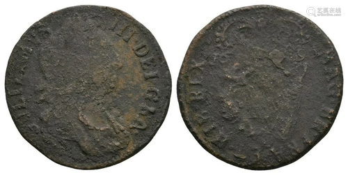 Ireland - William III - 1696 - Halfpenny