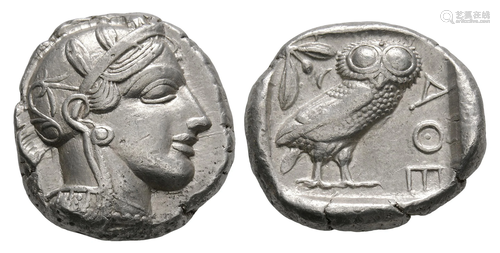 Attica - Athens - Owl Tetradrachm