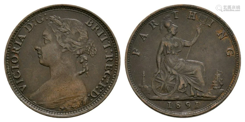 Victoria - 1891 - Farthing