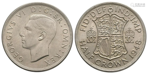 George VI - 1948 - Halfcrown