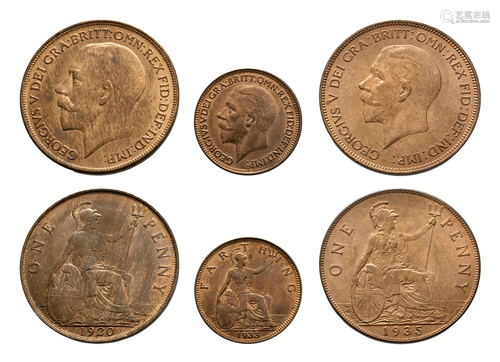 George V - 1920-1935 - Pennies & Halfpenny [3]