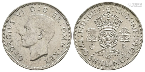 George VI - 1946 - Florin