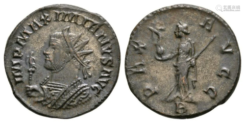 Maximianus - Pax Silvered Antoninianus