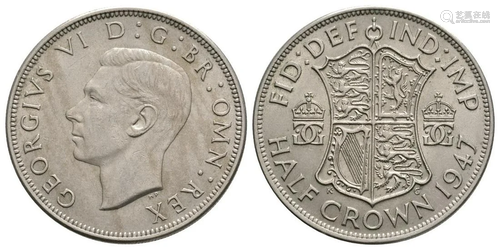 George VI - 1947 - Halfcrown